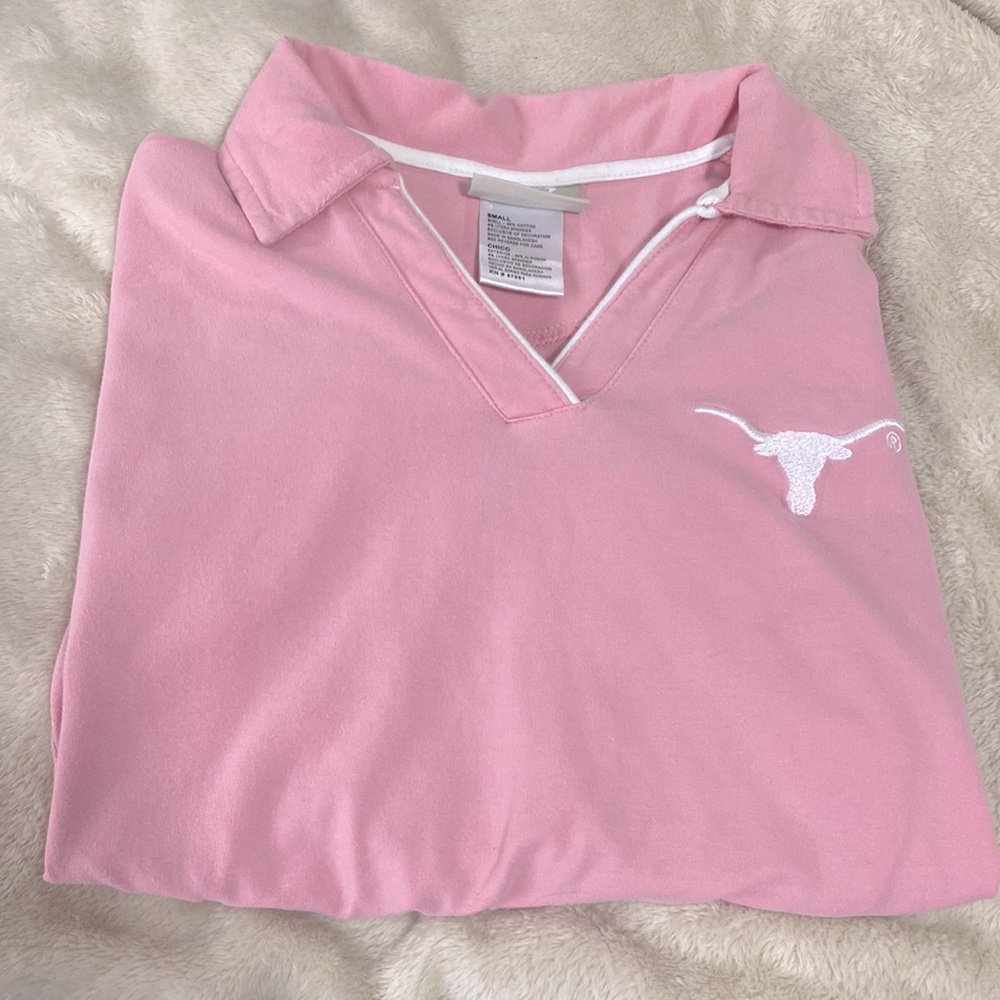 Pink longhorn shirt